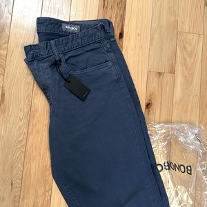 Bonobos Travel Jeans, slim fit, Memphis blues, sz 33/34.